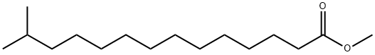 13-甲基十四烷酸甲酯 结构式