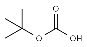 碳酸氢叔丁酯, 51300-90-4, 结构式