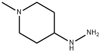 4-hydrazinyl-1-methylpiperidine Structure