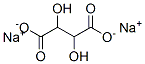 Sodium tartrate Struktur