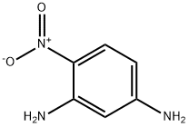 4-ニトロ-1,3-フェニレンジアミン 化学構造式