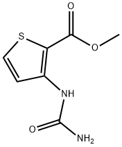 3-[(氨基羰基)氨基]噻吩-2-甲酸甲酯 结构式