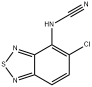 (5-Chloro-2,1,3-benzothiadiazol-4-yl)-cyanaMide Structure