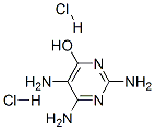 2,4,5-TRIAMINO-6-PYRIMIDINOL DIHYDROCHLORIDE Struktur