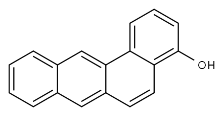 Benz(a)anthracen-4-ol Struktur
