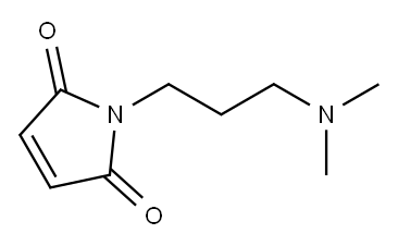 1-(3-Dimethylaminopropyl)-1H-pyrrole-2,5-dione  Structure