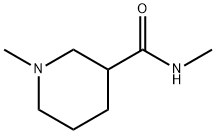 Nipecotamide,  N,1-dimethyl-  (7CI,8CI) Struktur