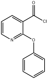 2-PHENOXYPYRIDINE-3-CARBONYL CHLORIDE Structure