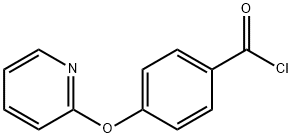 4-(PYRID-2-YLOXY)BENZOYL CHLORIDE Struktur