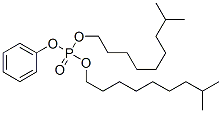 diisodecyl phenyl phosphate Struktur