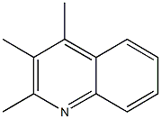2,3,4-trimethylquinoline Struktur