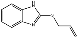 1H-Benzimidazole,2-(2-propenylthio)-(9CI) Struktur