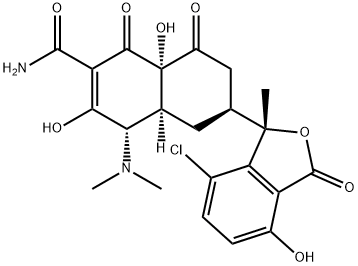 金霉素, 514-53-4, 结构式