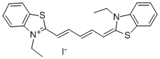 3-エチル-2-[5-[(3-エチル-2,3-ジヒドロベンゾチアゾール)-2-イリデン]-1,3-ペンタジエニル]ベンゾチアゾリウム·ヨージド