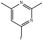 Pyrimidine, 4-fluoro-2,6-dimethyl- (9CI) Structure