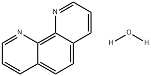 1,10-Phenanthroline hydrate Struktur