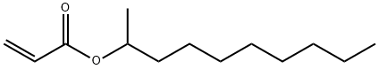 1-methylnonyl acrylate Struktur