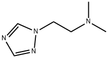 N,N-ジメチル-1H-1,2,4-トリアゾール-1-エタンアミン 化学構造式