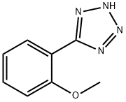5-(2-METHOXYPHENYL)-1H-TETRAZOLE Struktur