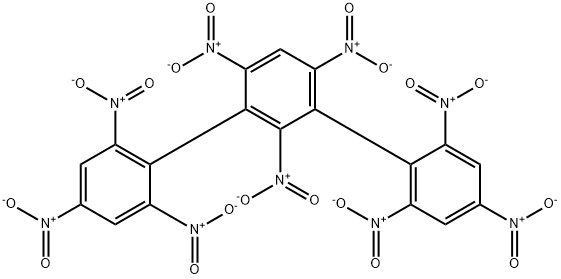 2,2',2'',4,4',4'',6,6',6''-nonanitro-m-terphenyl Struktur
