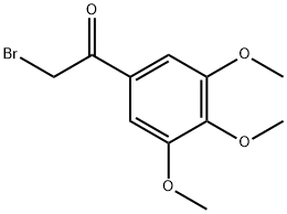 2-Bromo-1-(3,4,5-trimethoxy-phenyl)-ethanone Structure