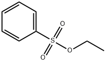苯磺酸乙酯, 515-46-8, 结构式