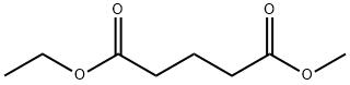 グルタル酸1-エチル5-メチル 化学構造式