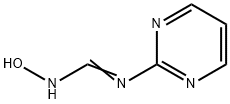 N'-HYDROXY-N-PYRIMIDIN-2-YLIMINOFORMAMIDE Struktur