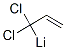 1,1-Dichloro-2-propenyllithium Struktur