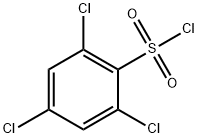 2,4,6-TRICHLOROBENZENESULFONYL CHLORIDE Struktur