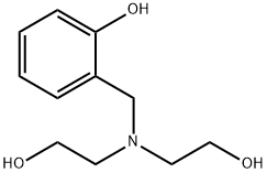 2-[[双(2-羟基乙基)氨基]甲基]苯酚, 51527-96-9, 结构式