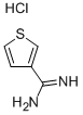 3-THIOPHENECARBOXIMIDAMIDE HYDROCHLORIDE Struktur