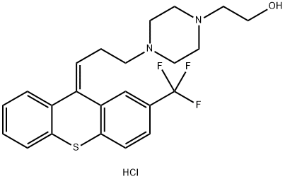 cis-Flupentixol hydrochloride Struktur