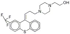 trans-(E)-Flupentixol Dihydrochloride Struktur