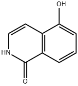 1,5-二羟基异喹啉 结构式