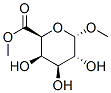 alpha-D-Galactopyranosiduronic acid, methyl, methyl ester Struktur