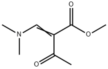 Butanoic acid, 2-[(diMethylaMino)Methylene]-3-oxo-, Methyl ester Struktur