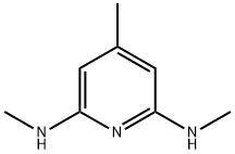 2,6-Pyridinediamine,  N,N,4-trimethyl-  (9CI) Struktur