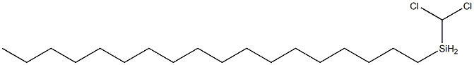 甲基十八烷基二氯化硅烷, 5157-75-5, 结构式