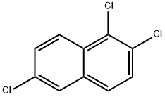 1,2,6-トリクロロナフタレン 化学構造式