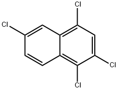 1,2,4,6-TETRACHLORONAPHTHALENE Struktur