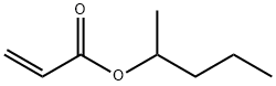 1-methylbutyl acrylate Struktur