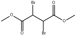 2,3-Dibromobutanedioic acid dimethyl ester Struktur