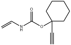 Carbamic acid, ethenyl-, 1-ethynylcyclohexyl ester (9CI) Structure