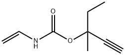 Carbamic acid, ethenyl-, 1-ethyl-1-methyl-2-propynyl ester (9CI) Struktur