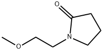 N-甲氧基乙基-2-吡咯烷酮, 51576-82-0, 结构式