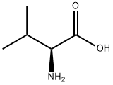 DL-バリン 化学構造式