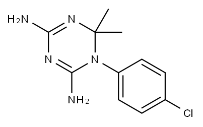 环氯胍-D6 结构式