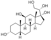 Α-皮甾五醇 结构式