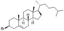 胆甾醇溴, 516-91-6, 结构式